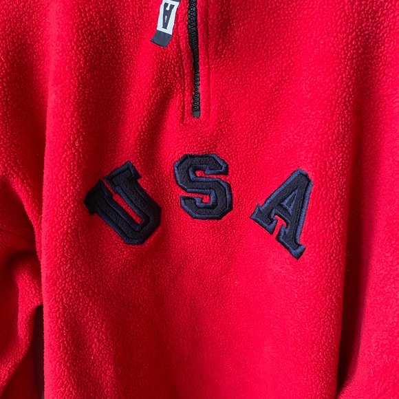 Vintage USA half-zip sweater - Picture 2 of 5